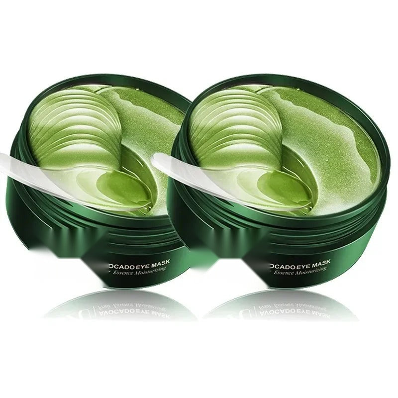 Avocado Gold Under Eye Patches - Hydrating Gel Eye Masks