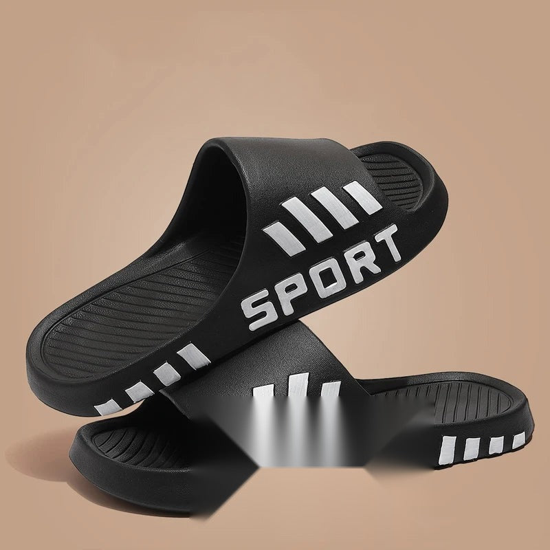 Men's Summer Slide Sandals - Non-Slip Indoor Outdoor