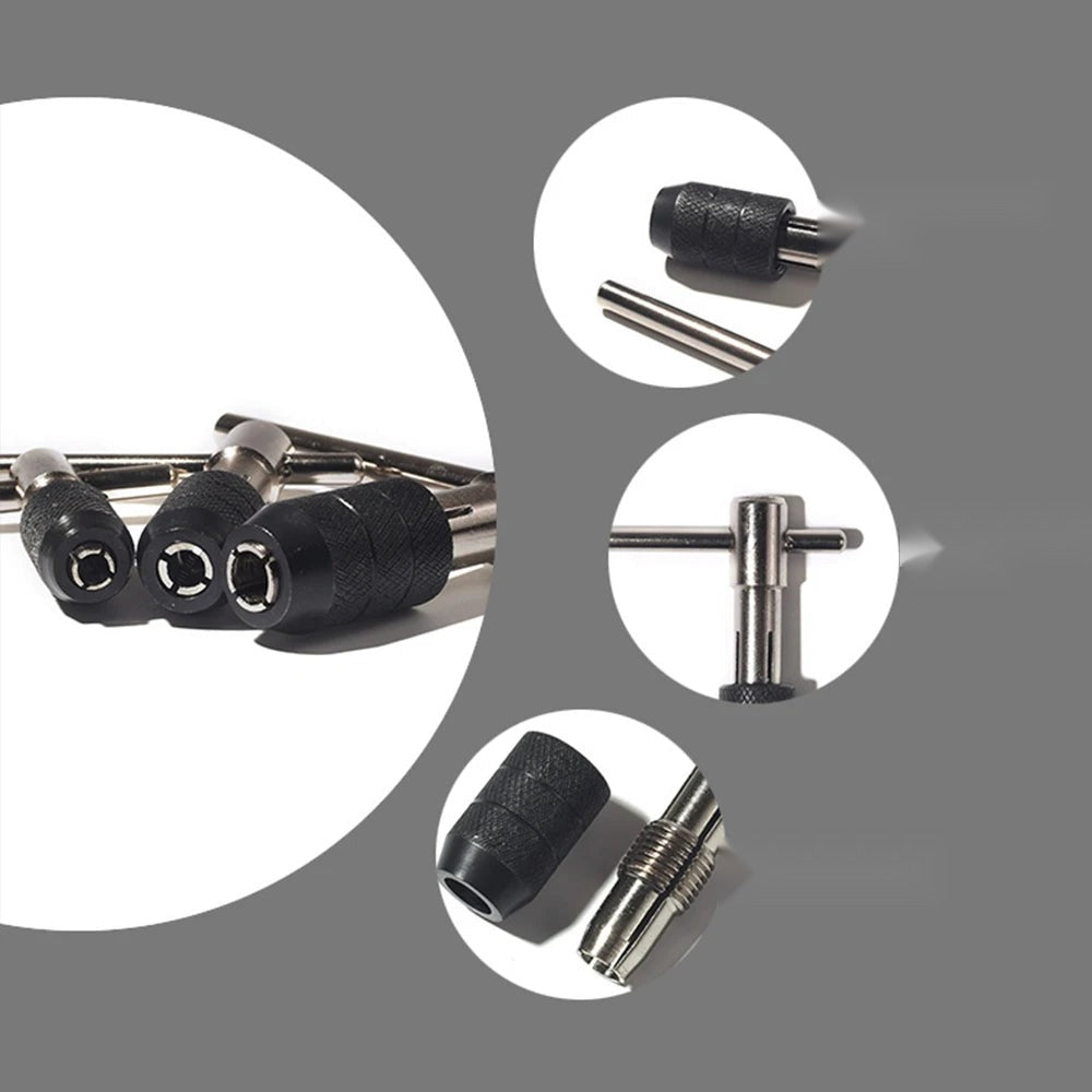 T-Type Hand Tap Wrench Set for M6 to M8 Tapping Tasks