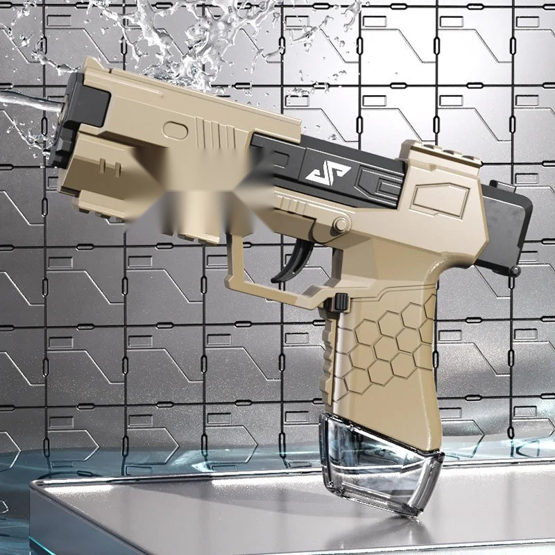 Manual Burst Water Gun — High-Pressure Non-Electric Water Pistol