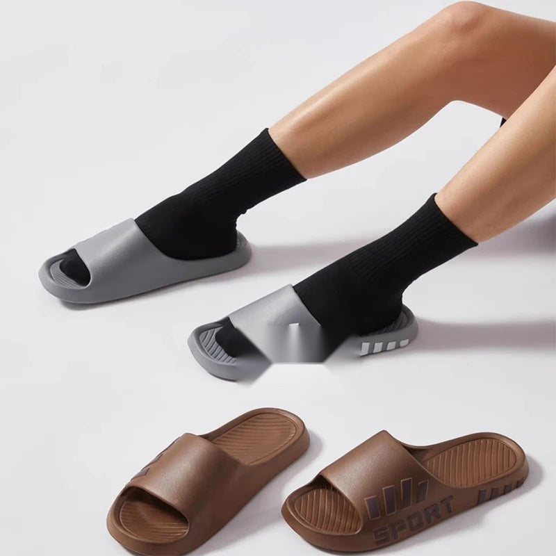 Men's Summer Slide Sandals - Non-Slip Indoor Outdoor