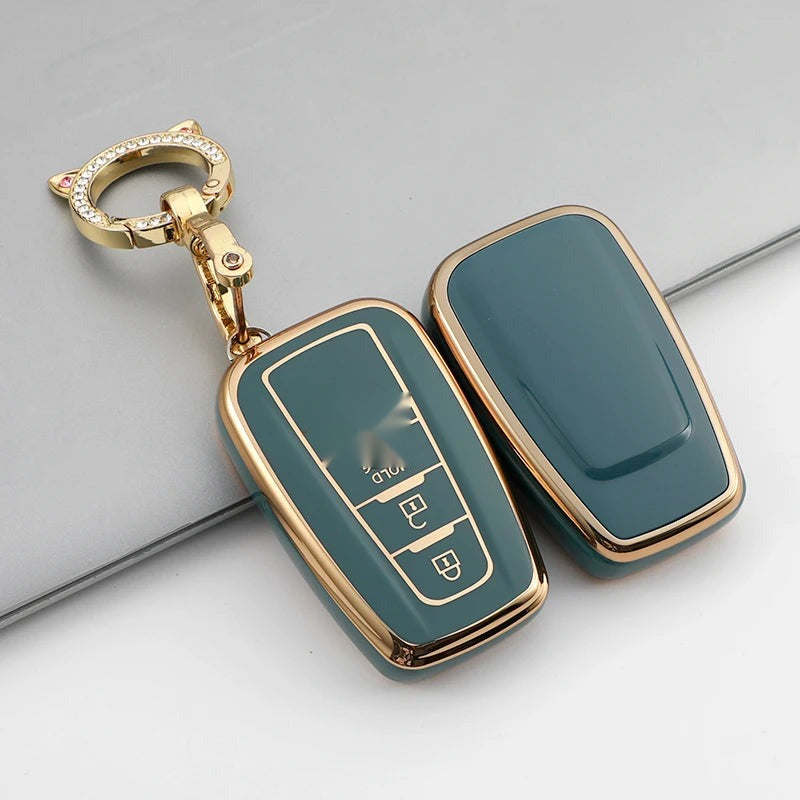TPU Key Case Cover for Camry RAV4 Corolla Prius 2/3/4 Button