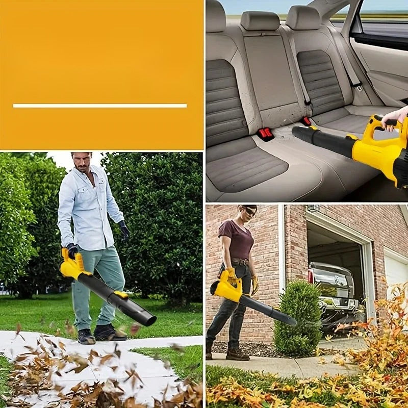 Cordless Leaf Blower – Ultra-High-Power Garden Blower for Leaves, Dust & Snow Removal