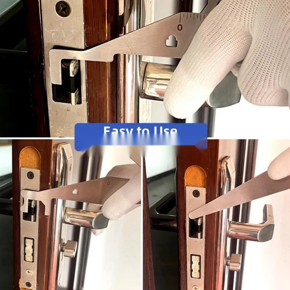 Multi Functional Firefighters Tools Stainless Steel Lock Pick Set Fast Opener Practical Locksmith Kit for Professionals