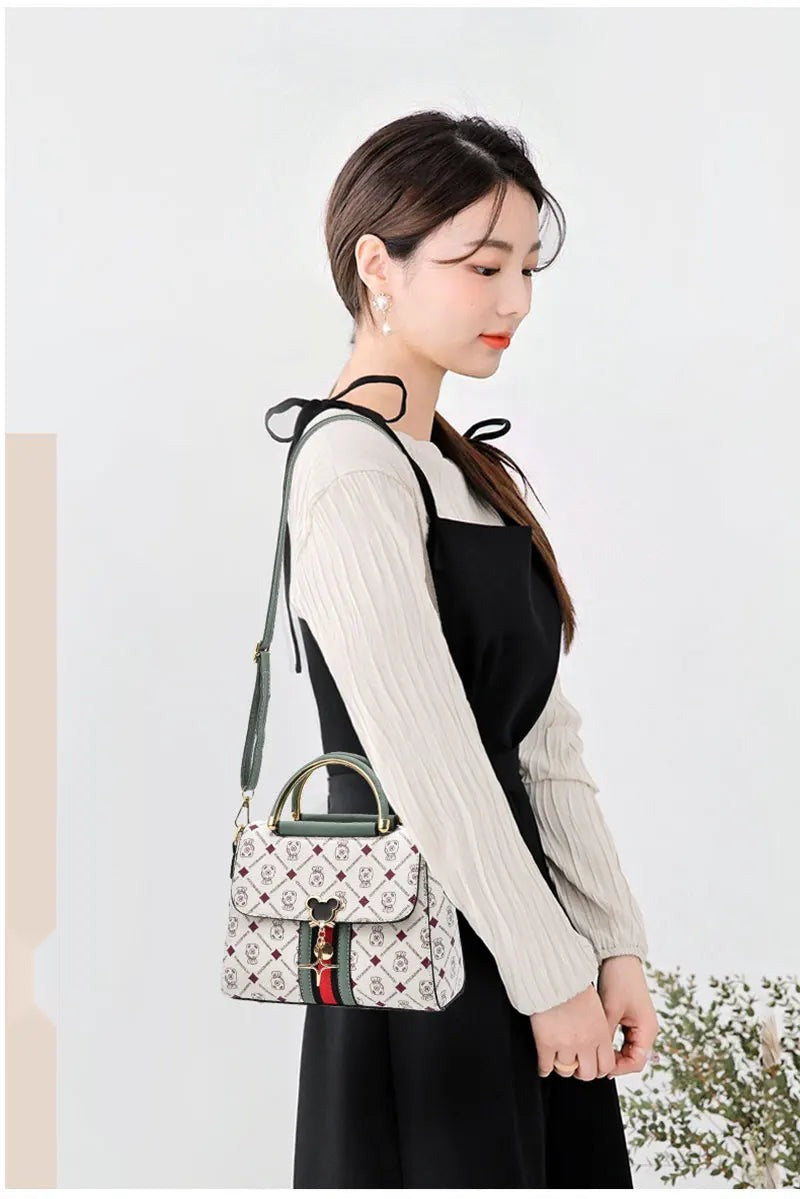 Women's Monogram Tote Bag – Stylish Everyday Handbag