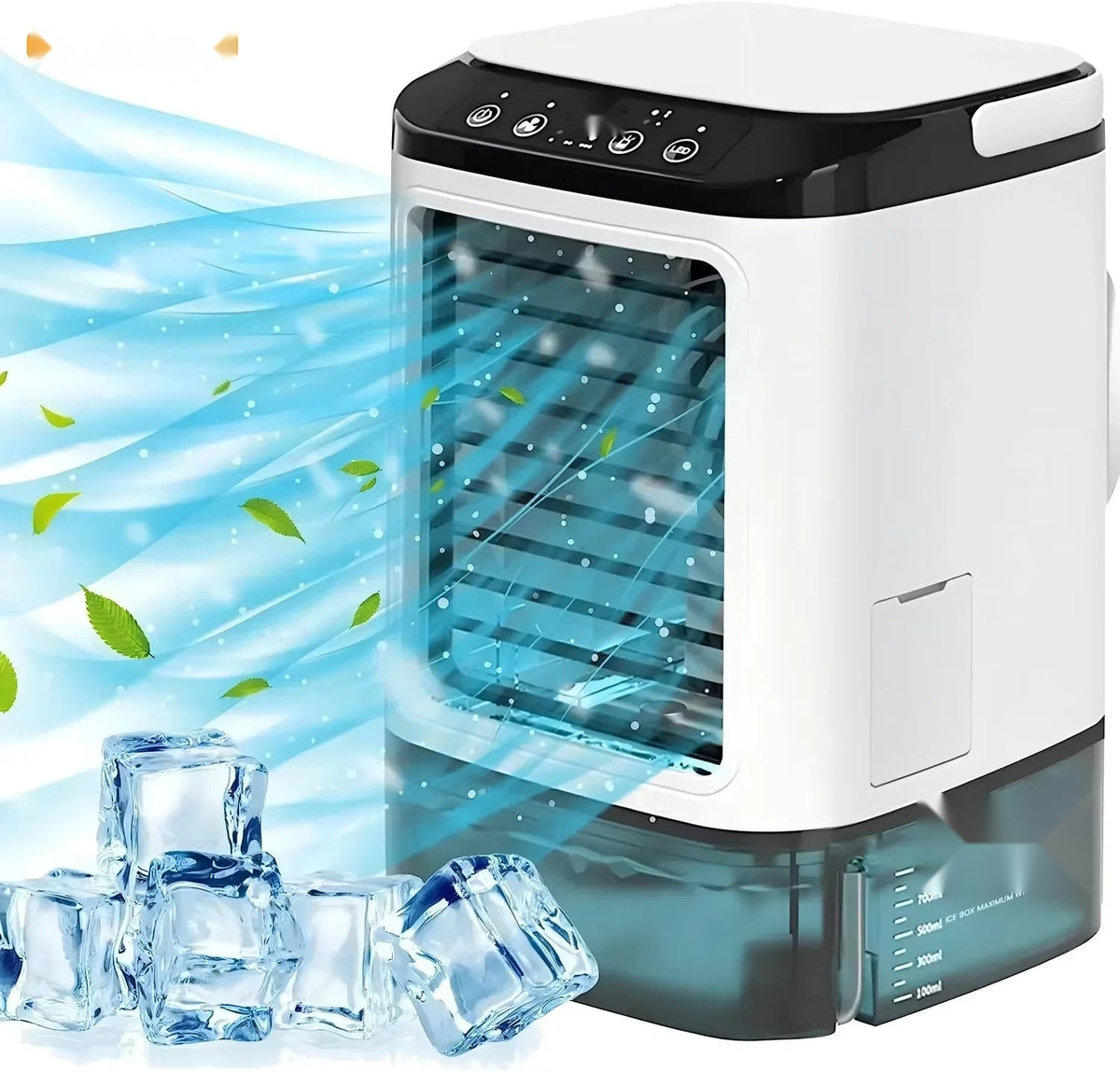 Quiet Desktop Misting Cooler – Portable USB Humidifier Fan for Home & Office