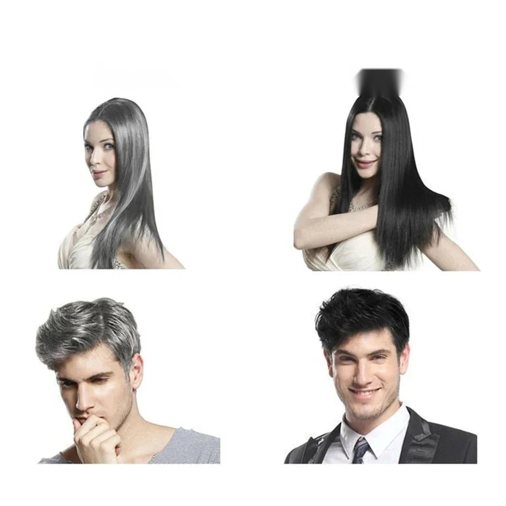 Dexe Fast Black Hair Shampoo - 5 Min Natural Dye (10 Pack)