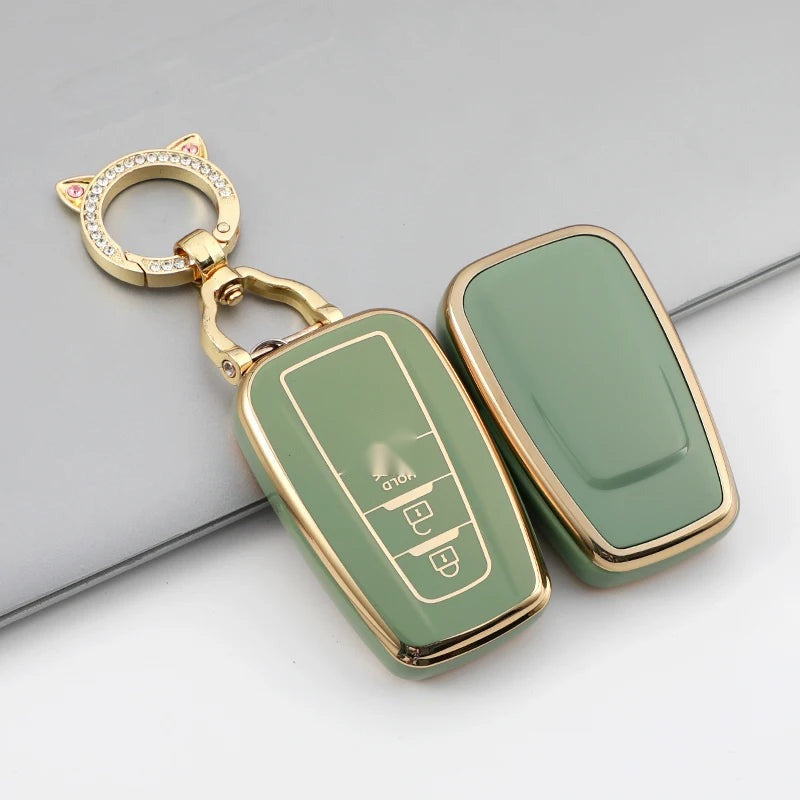 TPU Key Case Cover for Camry RAV4 Corolla Prius 2/3/4 Button