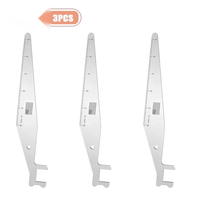 Multi Functional Firefighters Tools Stainless Steel Lock Pick Set Fast Opener Practical Locksmith Kit for Professionals