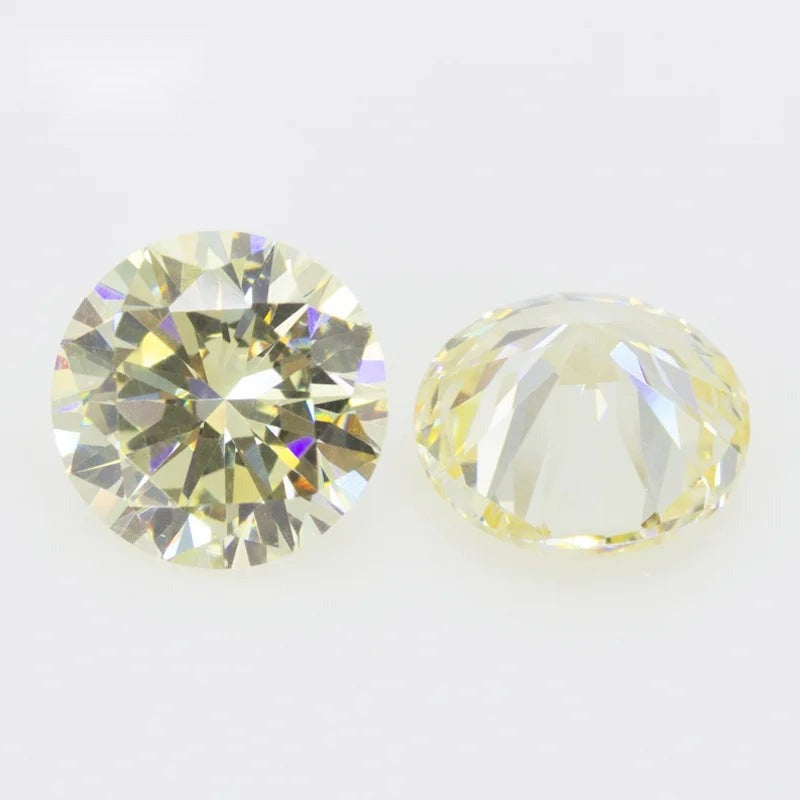 5A Round Cubic Zirconia Loose Stones Multicolor CZ Beads Jewelry