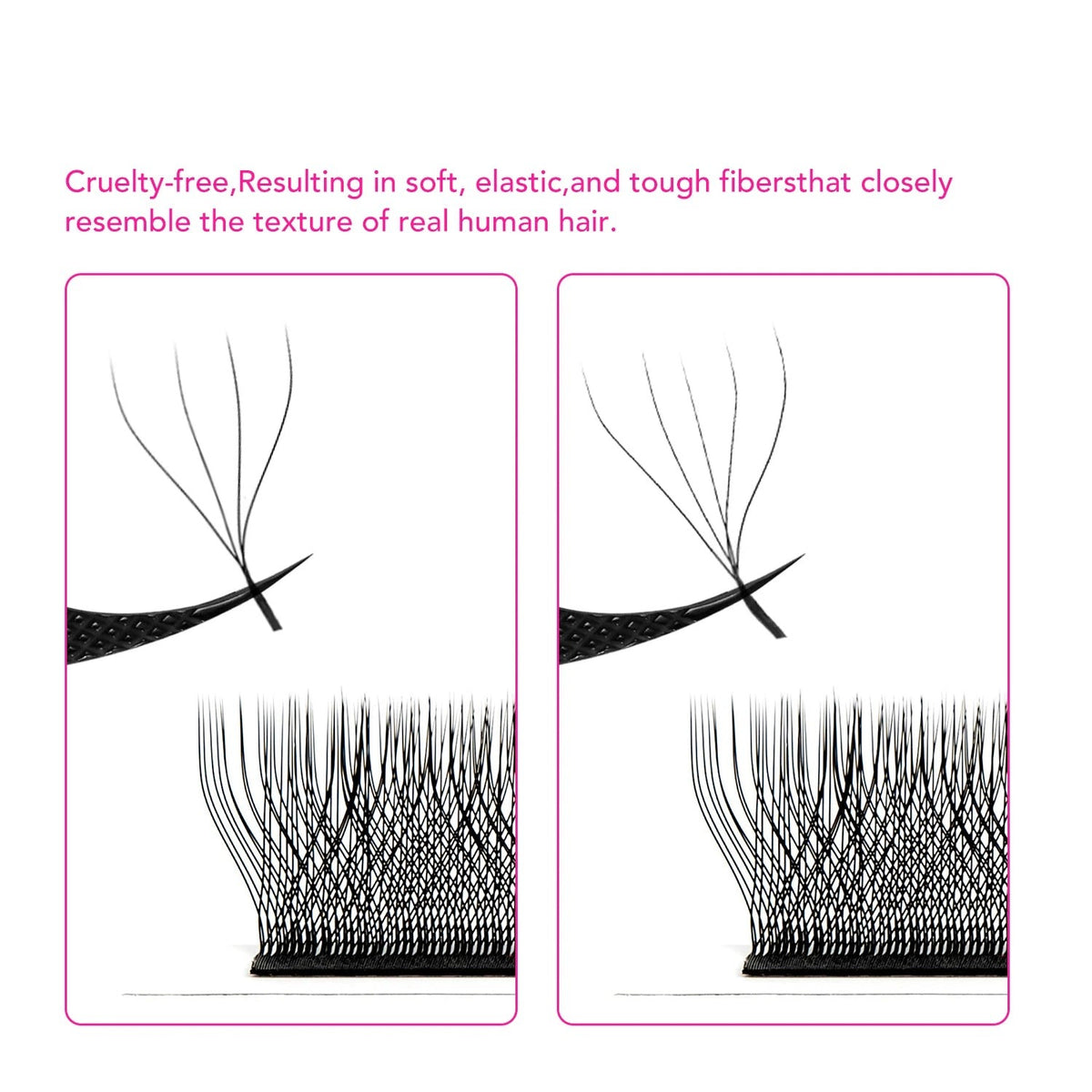 Premade Fan Eyelash Extensions – Faux Mink Volume Lash