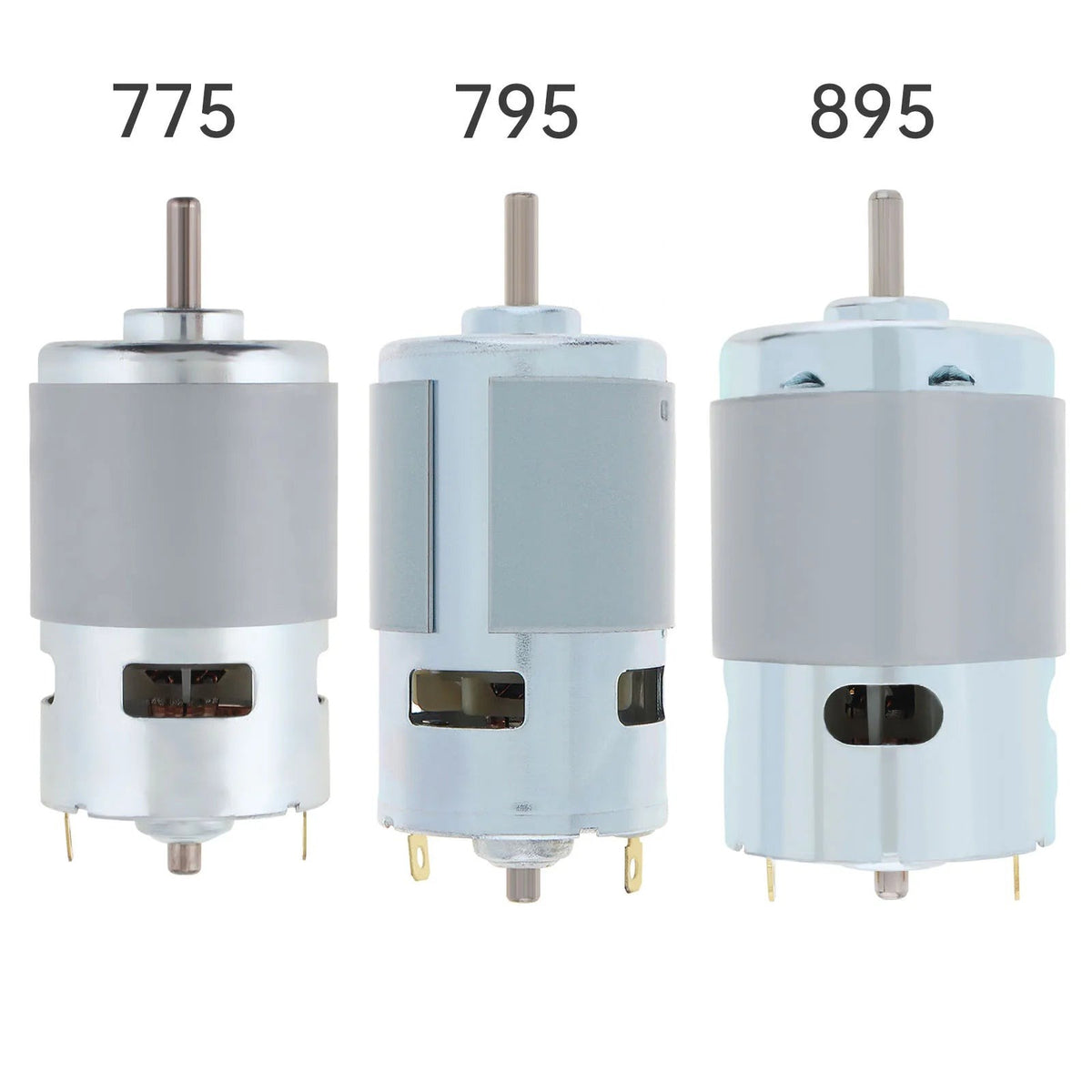 775/795/895 DC Motor 12V/24V High Torque Ball Bearing