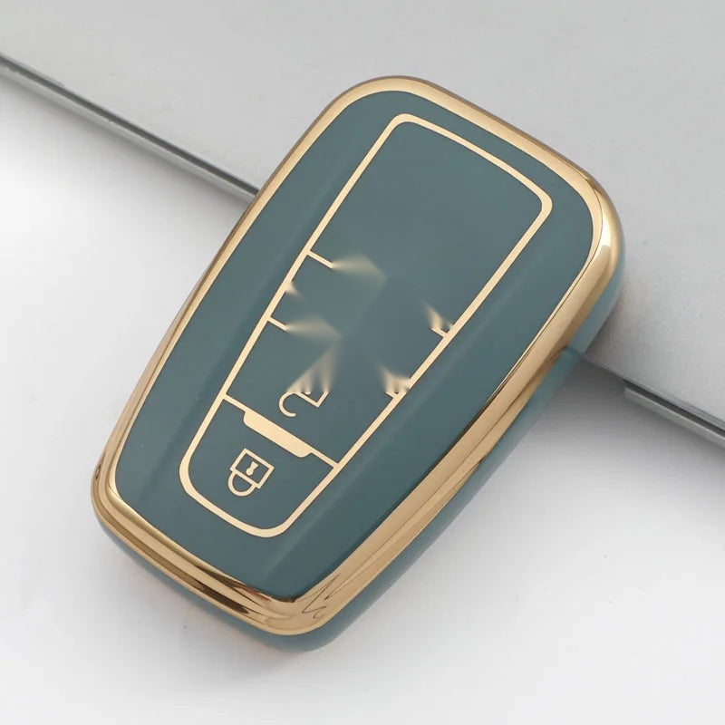 TPU Key Case Cover for Camry RAV4 Corolla Prius 2/3/4 Button