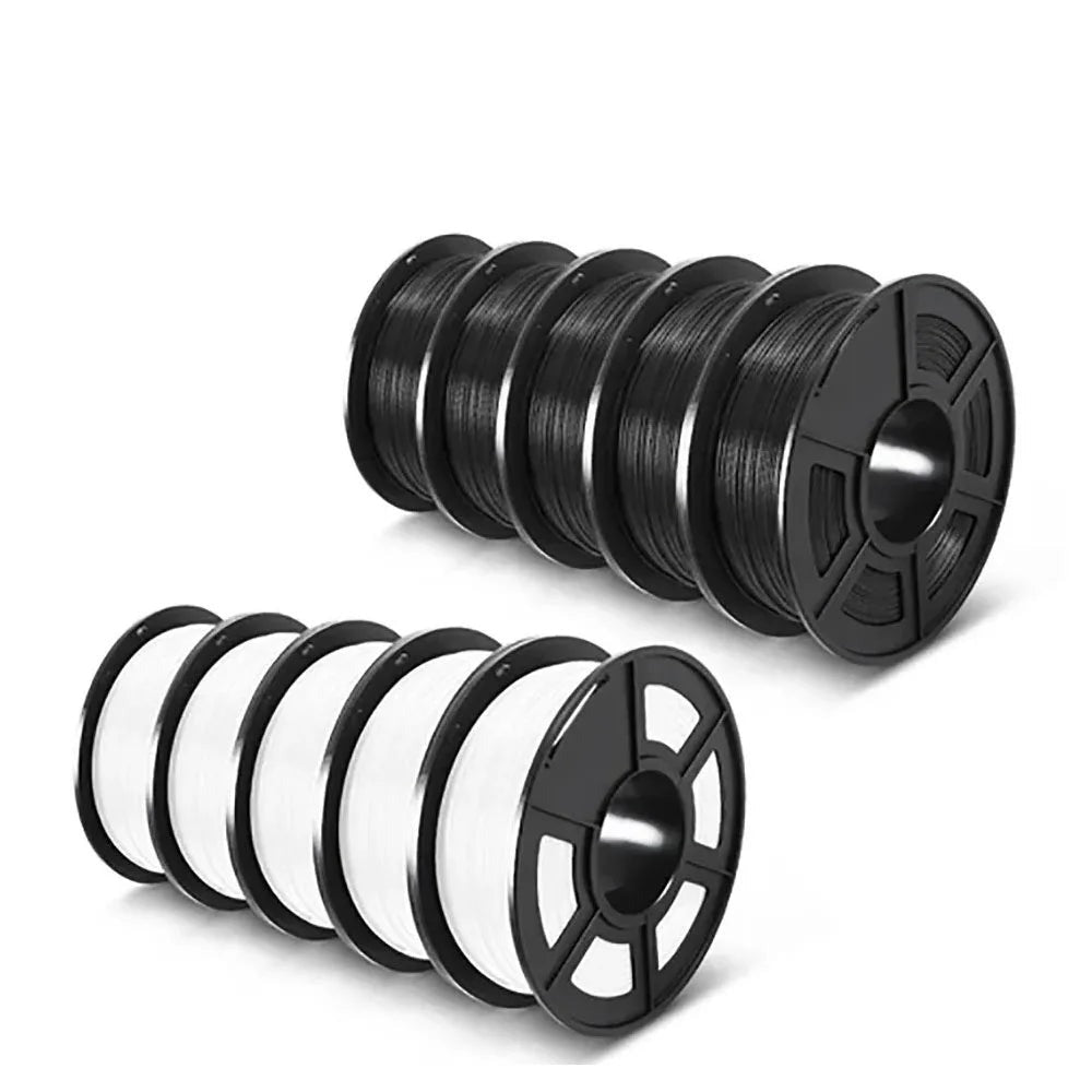 SUNLU 3D Printer Filament 1.75mm PLA PETG ABS TPU Multi-roll