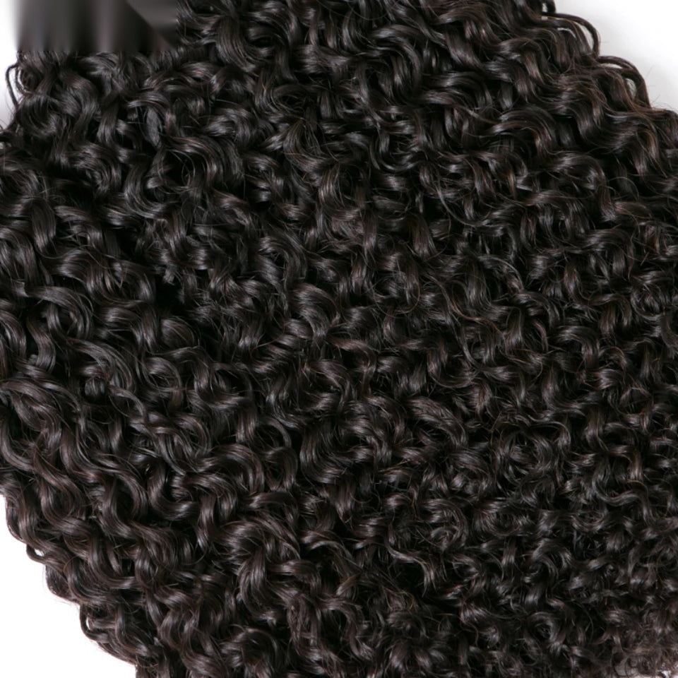 Afro Kinky Curly Human Hair Bundles - Double Drawn, 1/3/4 Bundles