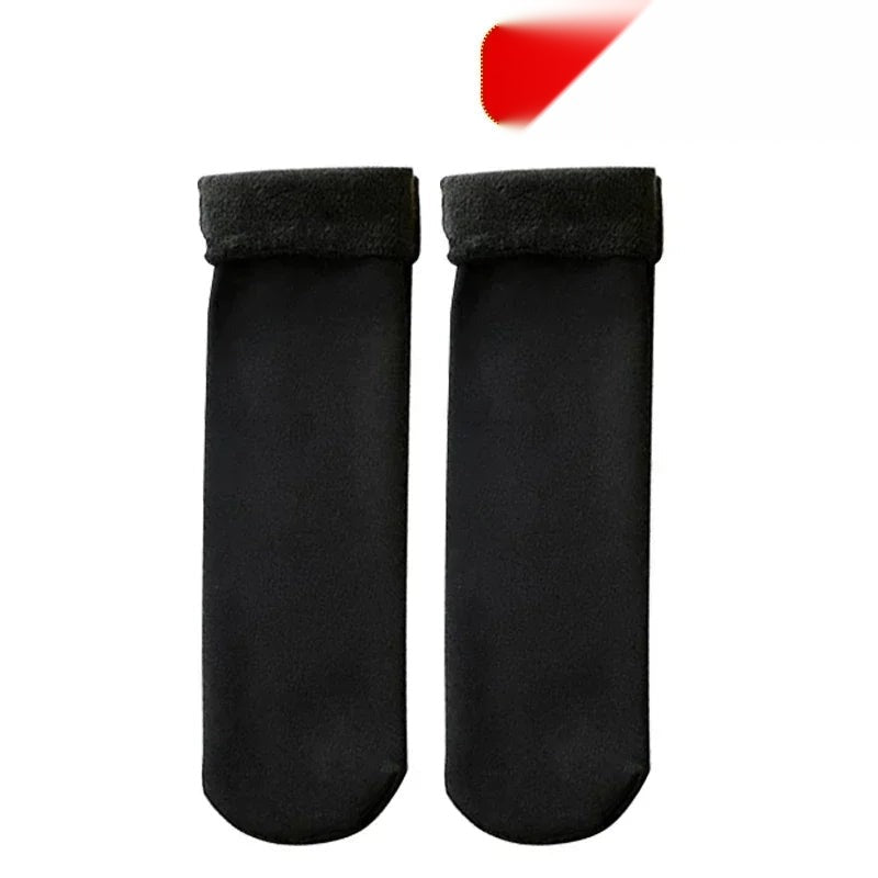Women's Thermal Velvet Ankle Socks, Winter Warm Socks