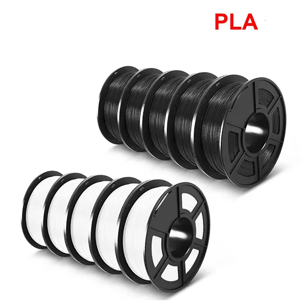 SUNLU 3D Printer Filament 1.75mm PLA PETG ABS TPU Multi-roll