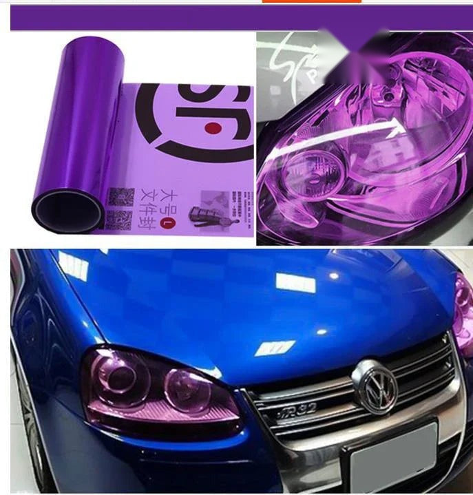 Car Headlight & Taillight Tint Film – Color Changing (13 Shades)