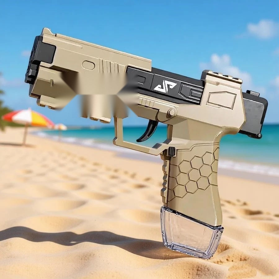 Manual Burst Water Gun — High-Pressure Non-Electric Water Pistol
