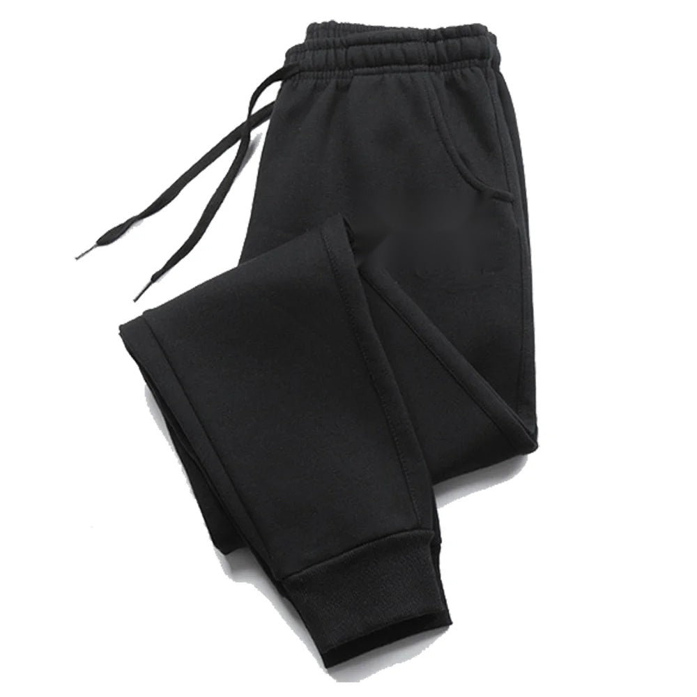 Unisex Drawstring Sweatpants — Casual Gym & Running Joggers