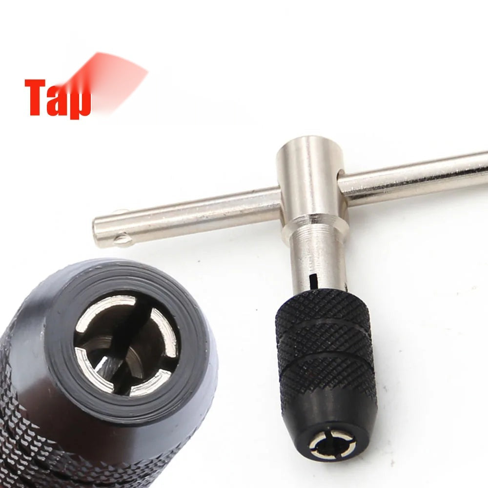 T-Type Hand Tap Wrench Set for M6 to M8 Tapping Tasks