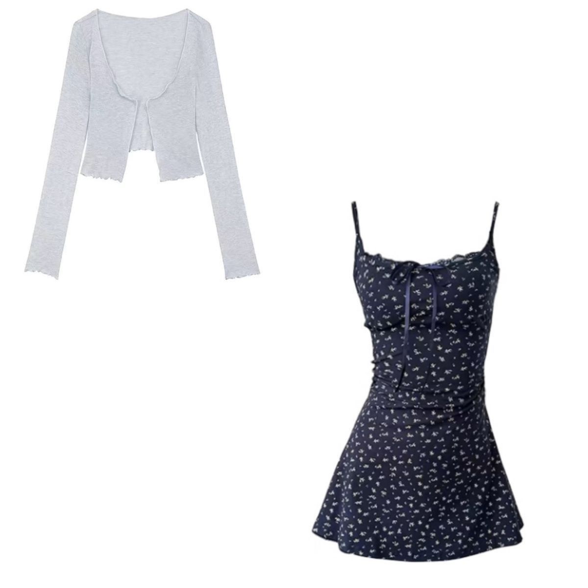 Strappy Floral Mini Bodycon Dress – Summer Beach Cover-Up
