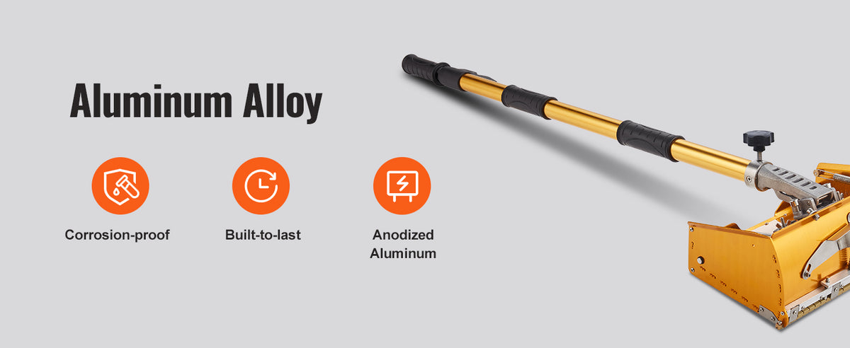 Drywall Flat Box Handle, 40 to 64 in - Adjustable Aluminium - view 11