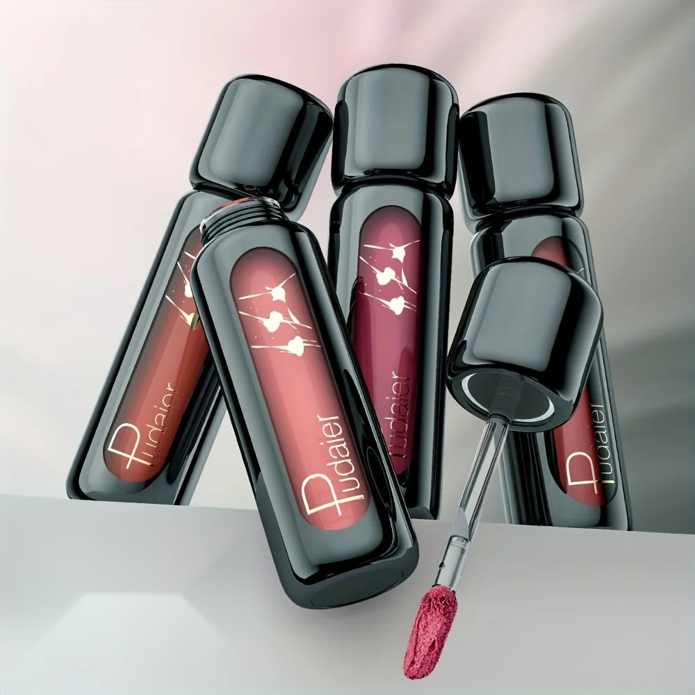 Matte Velvet Liquid Lip Gloss - Long-Lasting, Non-Sticky Shine - photo 4
