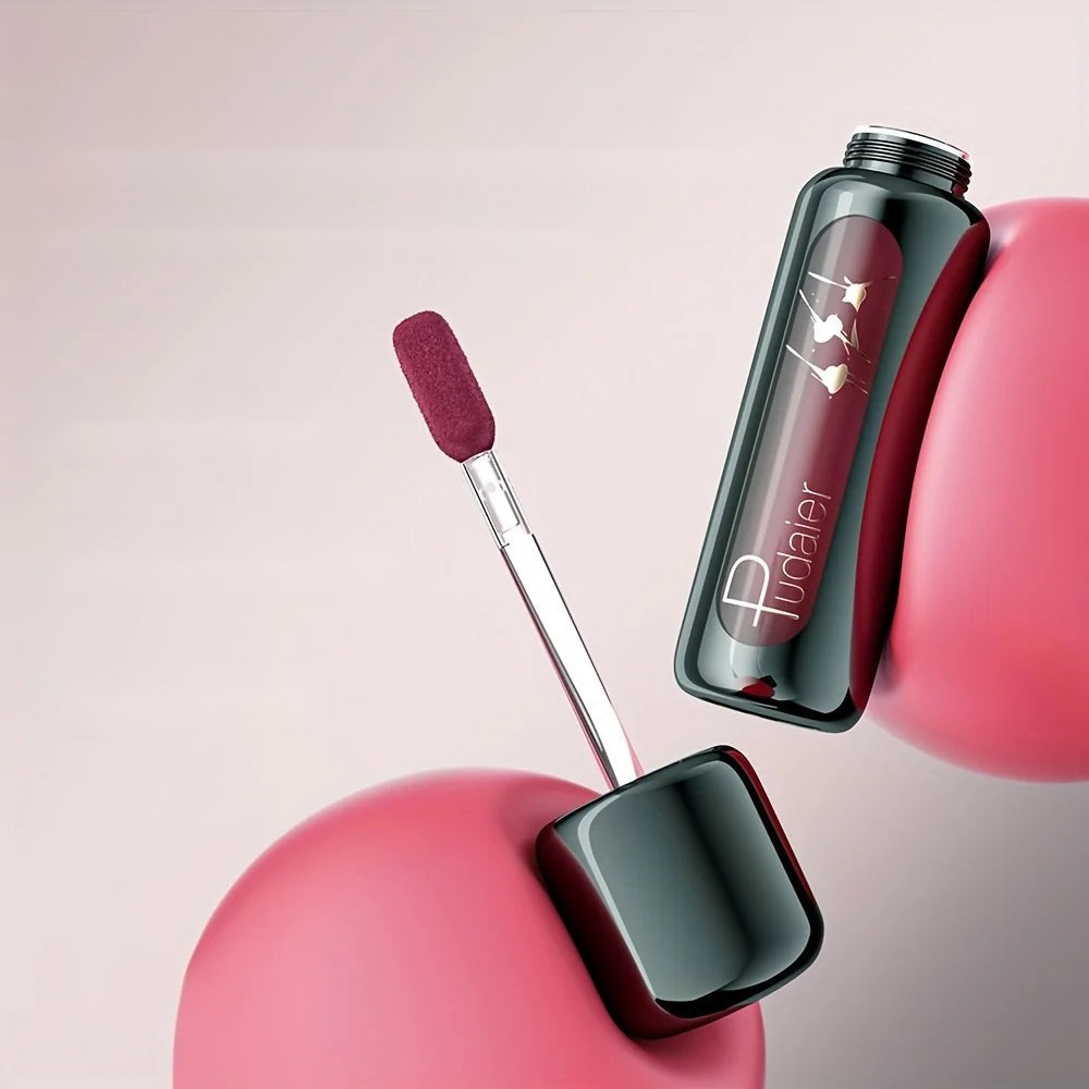 Matte Velvet Liquid Lip Gloss - Long-Lasting, Non-Sticky Shine - photo 5