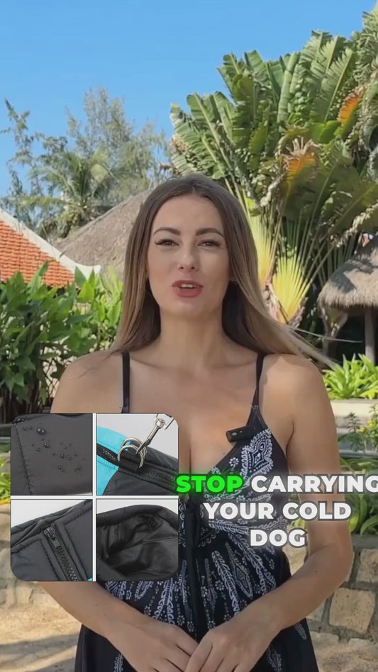 Waterproof Winter Dog Coat - Warm Vest Jacket for Small to Large Dogs