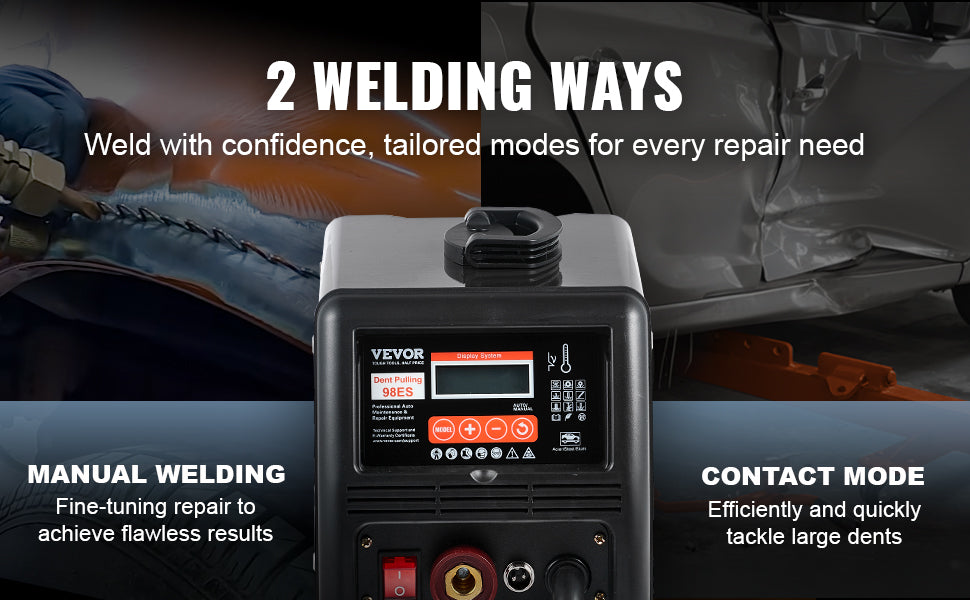 SucceBuy Stud Welder Dent Repair Kit 3KW Spot Welder Dent Puller Auto Body Spot Welding Dent Puller Machine for Car Dent Repair