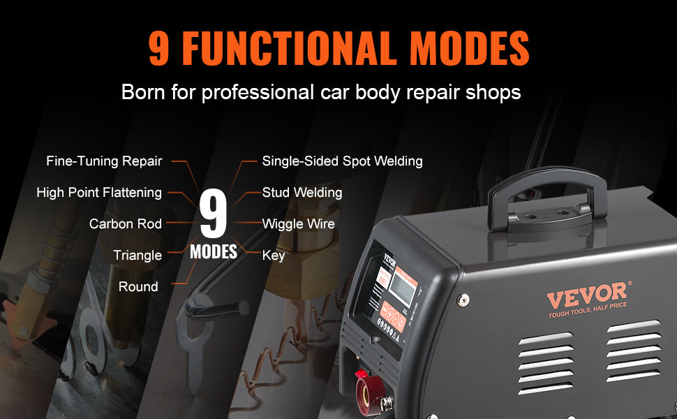 SucceBuy Stud Welder Dent Repair Kit 3KW Spot Welder Dent Puller Auto Body Spot Welding Dent Puller Machine for Car Dent Repair
