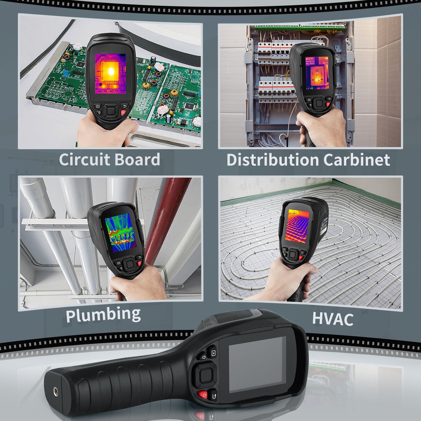 SucceBuy SC240 Handheld Thermal Imaging Camera — 240x180 IR, 20Hz, 16GB