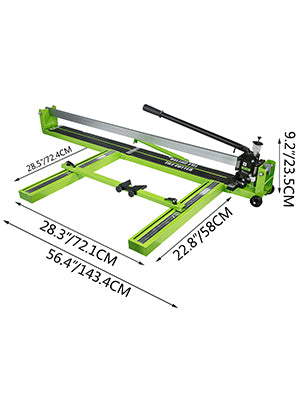 Manual Tile Cutter with Laser Guide, 31.5 to 47 Inch